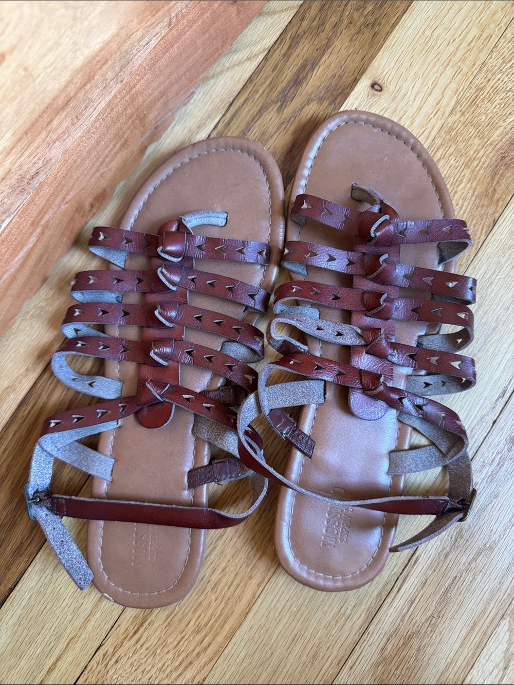 Women’s Brown Strappy Gladiator Sandals